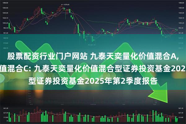 股票配资行业门户网站 九泰天奕量化价值混合A,九泰天奕量化价值混合C: 九泰天奕量化价值混合型证券投资基金2025年第2季度报告
