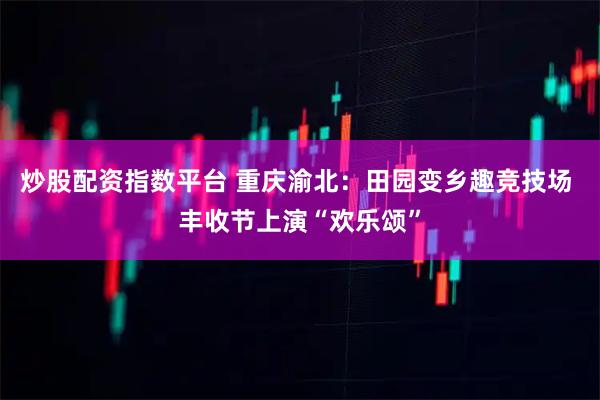 炒股配资指数平台 重庆渝北：田园变乡趣竞技场 丰收节上演“欢乐颂”