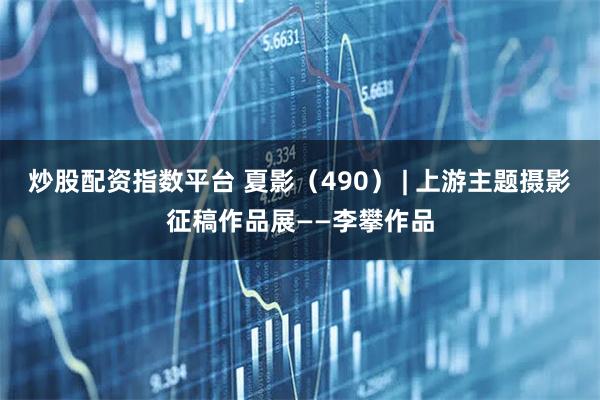 炒股配资指数平台 夏影（490） | 上游主题摄影征稿作品展——李攀作品